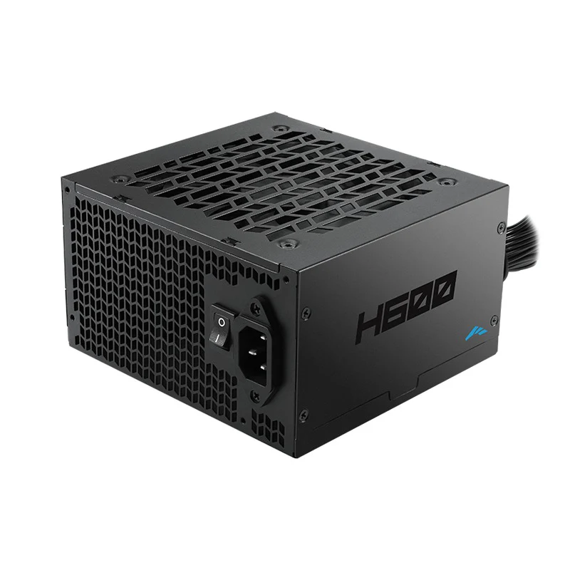 Sama H600 600W 80+ ATX 2.5 Non-Modular Power Supply (Black) (H0600-BKSHW001-US) - Image 3