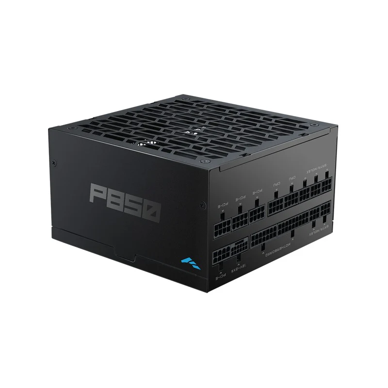 Sama P850 850W 80+ Platinum ATX 3.1 PCIe 5.1 Ready Fully Modular Power Supply with Braided Pattern Cables (Black) (P0850-BKPFF001-US)