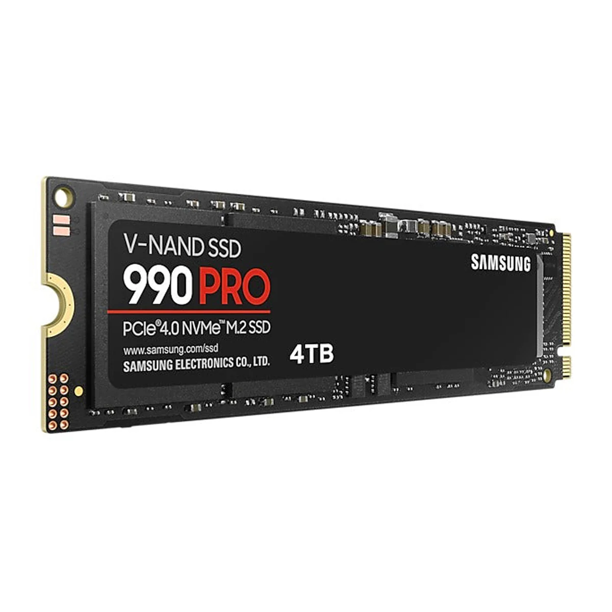 Samsung 990 Pro 4TB PCIE 4.0 NVME M.2 SSD (MZ-V9P4T0BW) - Image 2