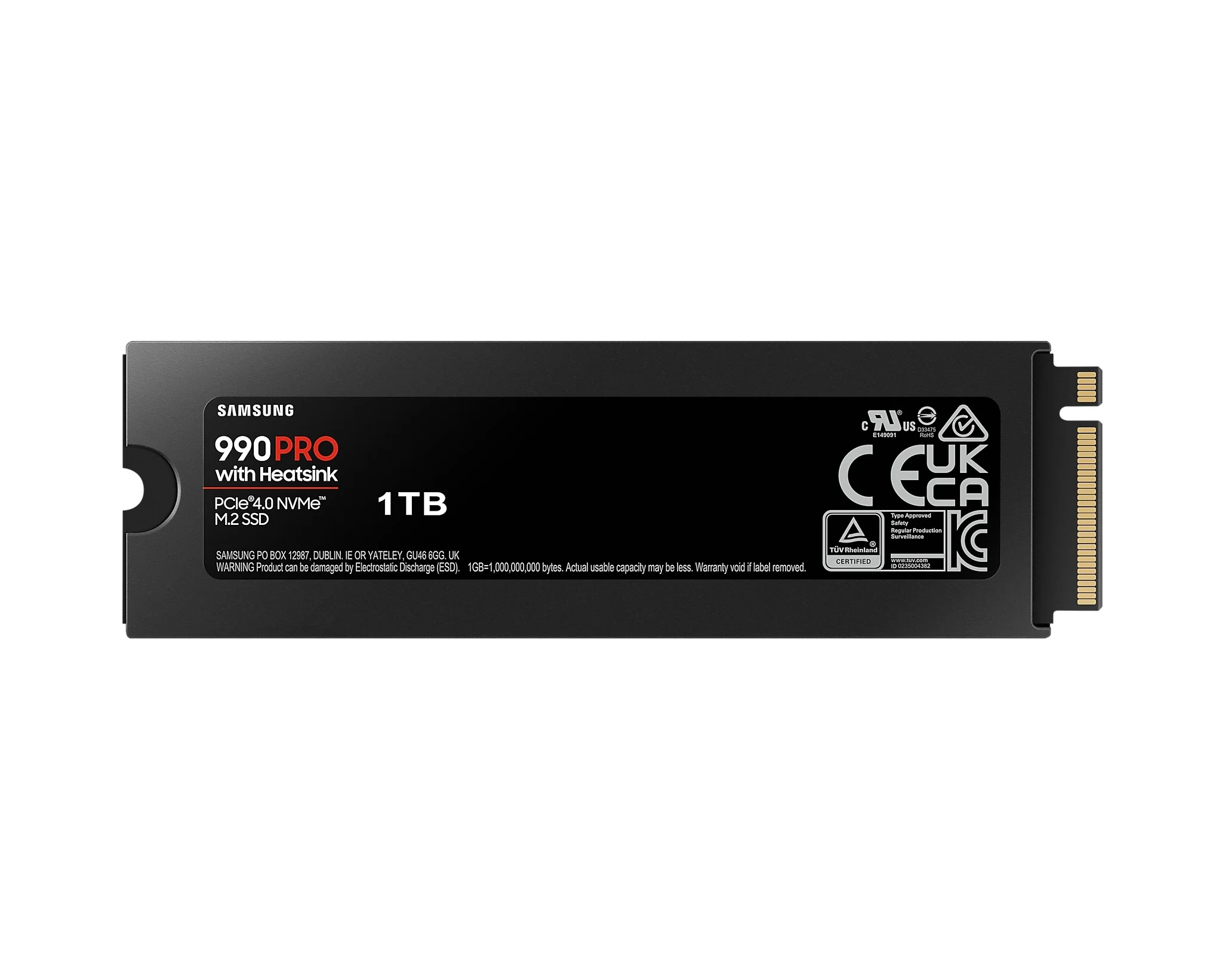 Samsung 990 PRO PCIe 4.0 NVME M.2 Internal SSD with Heatsink (1TB, 2TB, 4TB) - Image 6