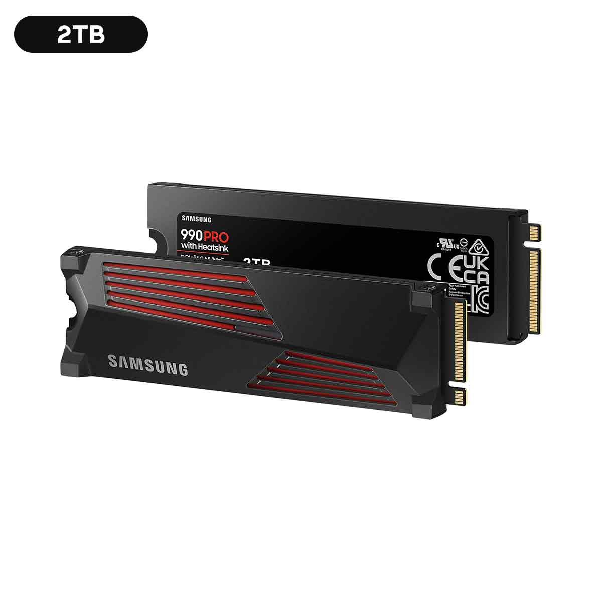Samsung 990 PRO PCIe 4.0 NVME M.2 Internal SSD with Heatsink (1TB, 2TB, 4TB) - Image 8