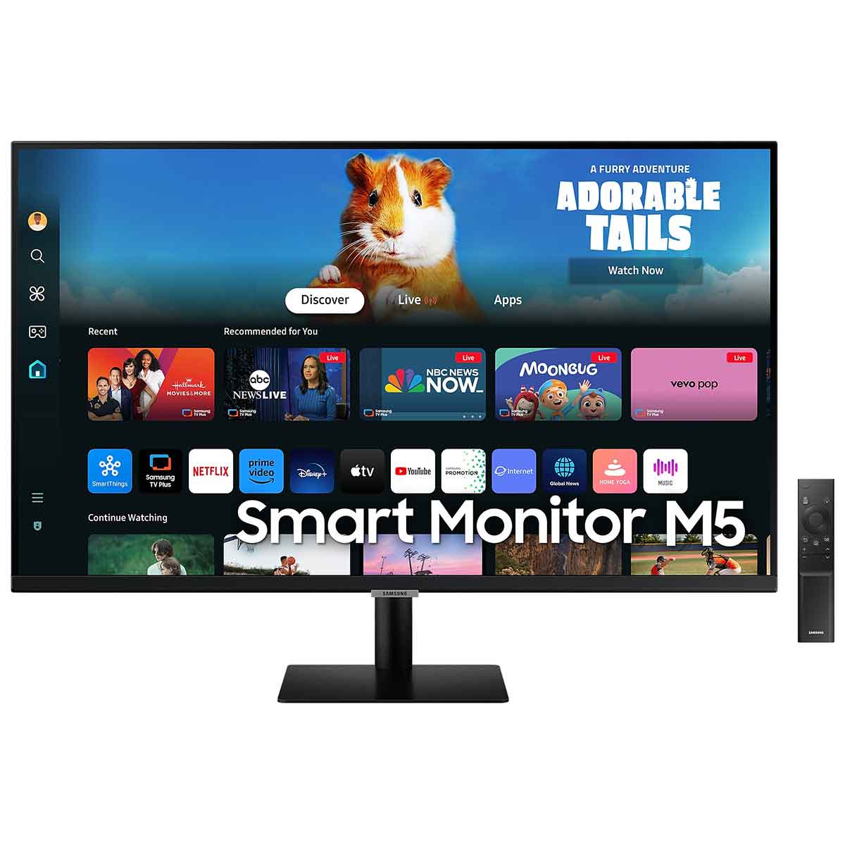 Samsung LS27DM500EEXXP 27" FHD (1920x1080) 60Hz 4ms GTG HDR10 VA Smart Monitor
