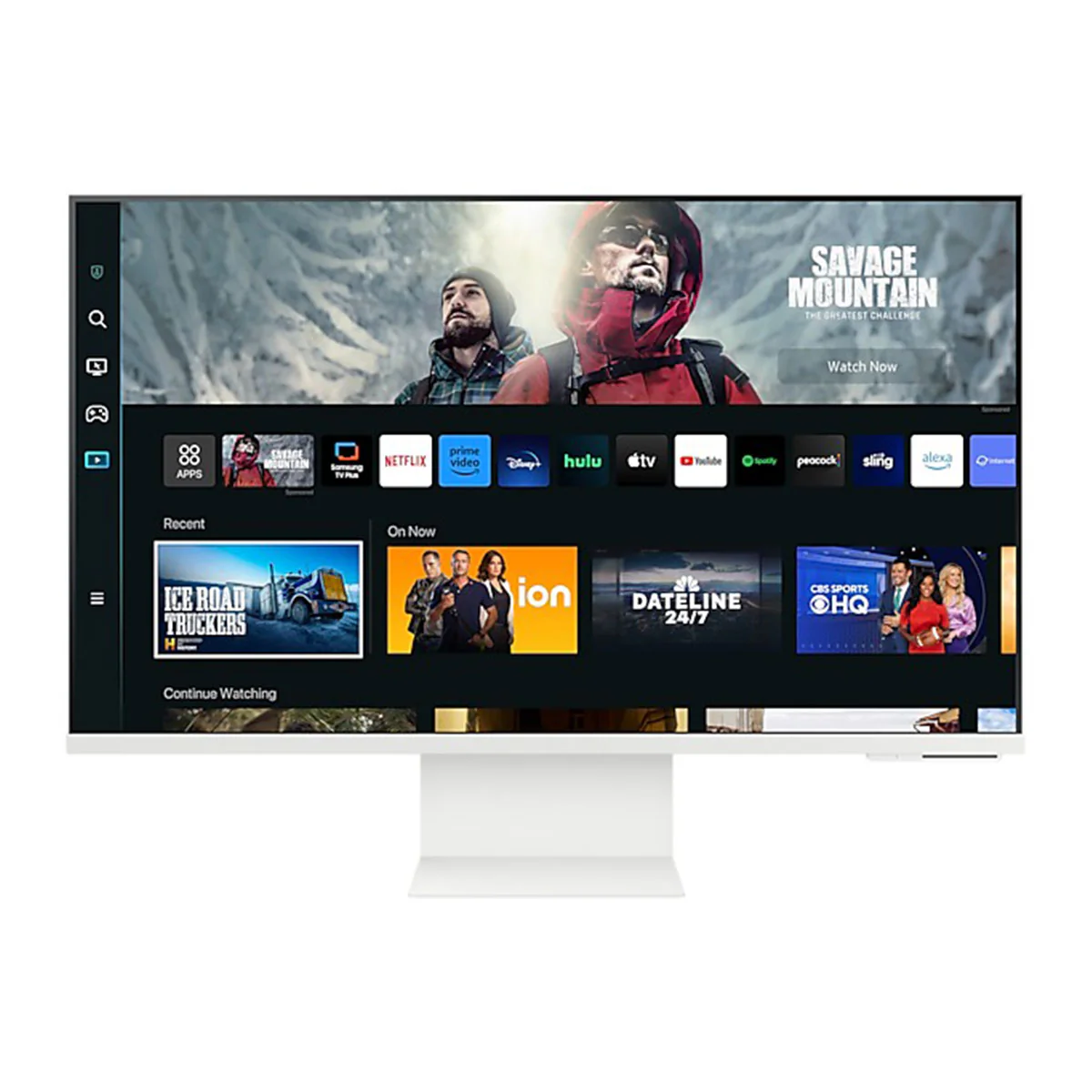 Samsung M8 M80C LS32CM801UEXXP 32" 4K 60HZ HDR10+ VA Smart Monitor With Speakers & Remote (Warm White) - Image 3