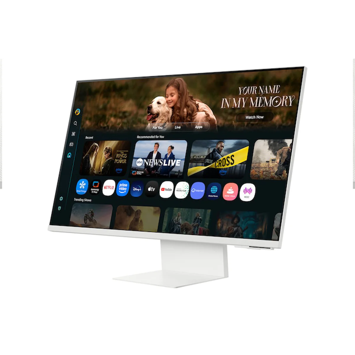 Samsung M8 M80F LS32FM803UEXXP 32" 4K (3840x2160) 60Hz 4ms GTG VA Vision AI Smart Monitor with Tilt, Pivot & Height Adjustment (Warm White) - Image 19