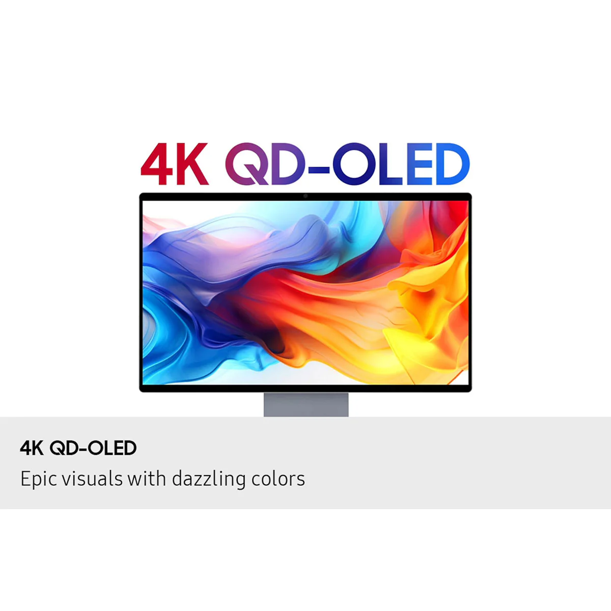 Samsung M9 M90SF LS32FM902SEXXP 32" 4K (3840x2160) 165Hz 0.03ms GTG OLED Vision AI Smart Monitor with Tilt, Pivot & Height Adjustmen (Eclipse Silver) - Image 8