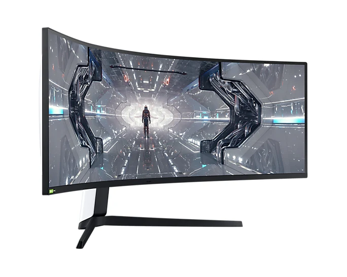 Samsung Odyssey G9 LC49G95TSSEXXS 49" QLED Dual QHD 240HZ 1MS Curved Gaming Monitor - Image 2