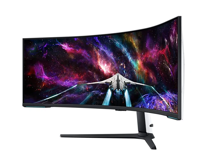 Samsung Odyssey Neo G9 (G95NC) LS57CG952NEXXP 57" 240Hz 1ms GTG 7680x2160 Dual UHD Quantum Mini-LED HDR 1000 Swivel, Tilt, Height-Adjust Curved Gaming Monitor + Samsung HW-B550 Soundbar (Black) Bundle - Image 3