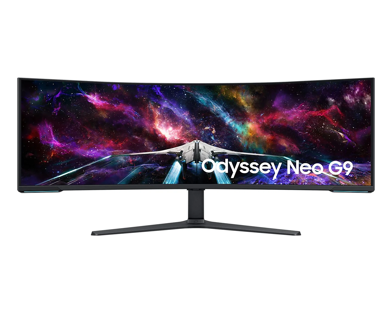 Samsung Odyssey Neo G9 (G95NC) LS57CG952NEXXP 57" 240Hz 1ms GTG 7680x2160 Dual UHD Quantum Mini-LED HDR 1000 Swivel, Tilt, Height-Adjust Curved Gaming Monitor + Samsung HW-B550 Soundbar (Black) Bundle - Image 4