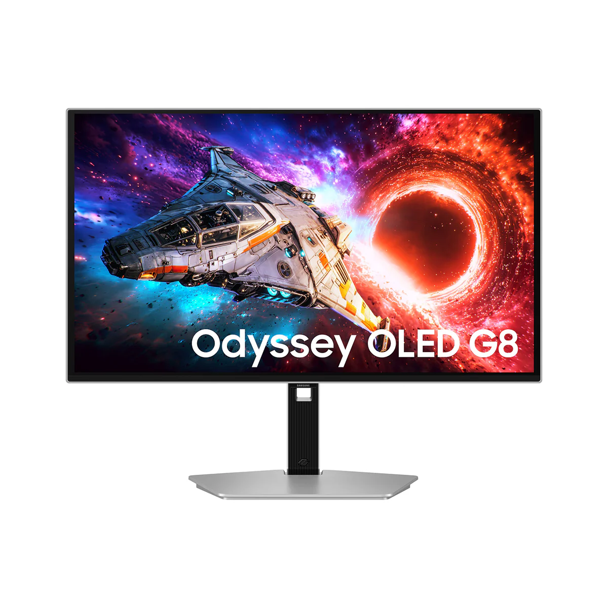 Samsung Odyssey OLED G8 LS27HG802SEXXP 27" 4K (3840x2160) 240Hz 0.03ms GTG FreeSync Premium Pro Gaming Monitor with Tilt/ Height/ Pivot/ Swivel Adjustment + Samsung Soundbar HW-B400F/XP 2.1ch Subwoofer - Image 4
