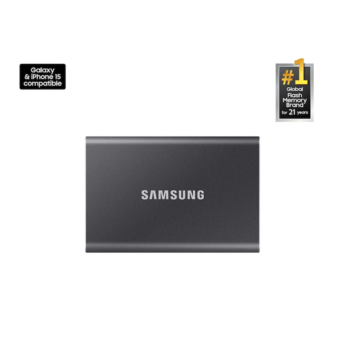 Samsung T7 1TB Portable External SSD (Blue, Titan Grey) - Image 7