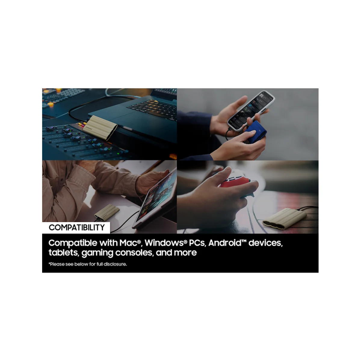 Samsung T7 Shield 4TB Rugged Portable SSD (Black) - Image 10