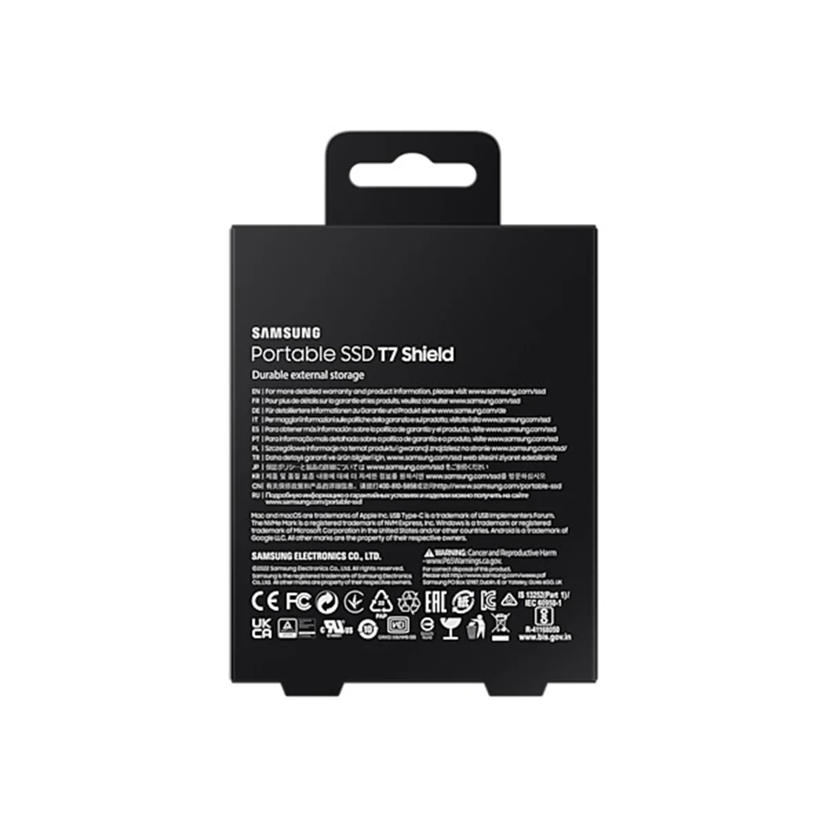 Samsung T7 Shield 4TB Rugged Portable SSD (Black) - Image 9