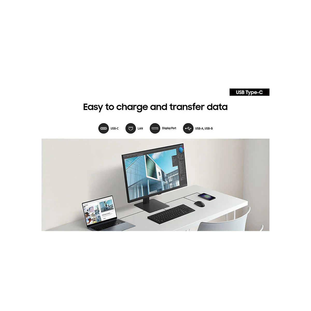 Samsung ViewFinity LS27D604UAEXXP 27" QHD (2560x1440) 100Hz 5ms HDR10 IPS Flat Monitor - Image 17