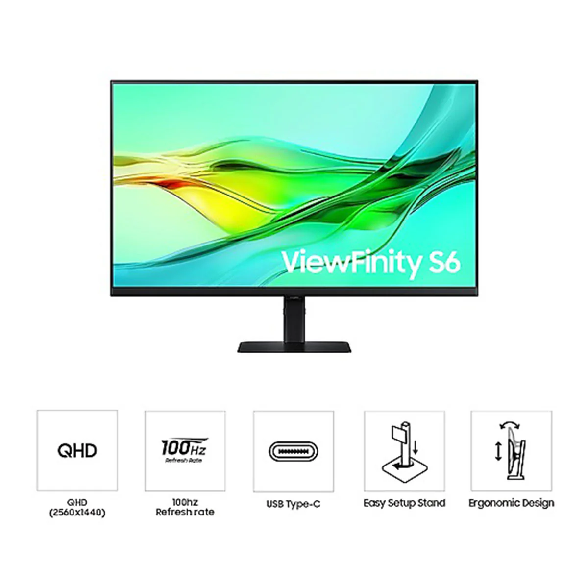 Samsung ViewFinity LS32D604UAEXXP 32" QHD (2560x1440) 100Hz 5ms HDR10 IPS Flat Monitor - Image 15