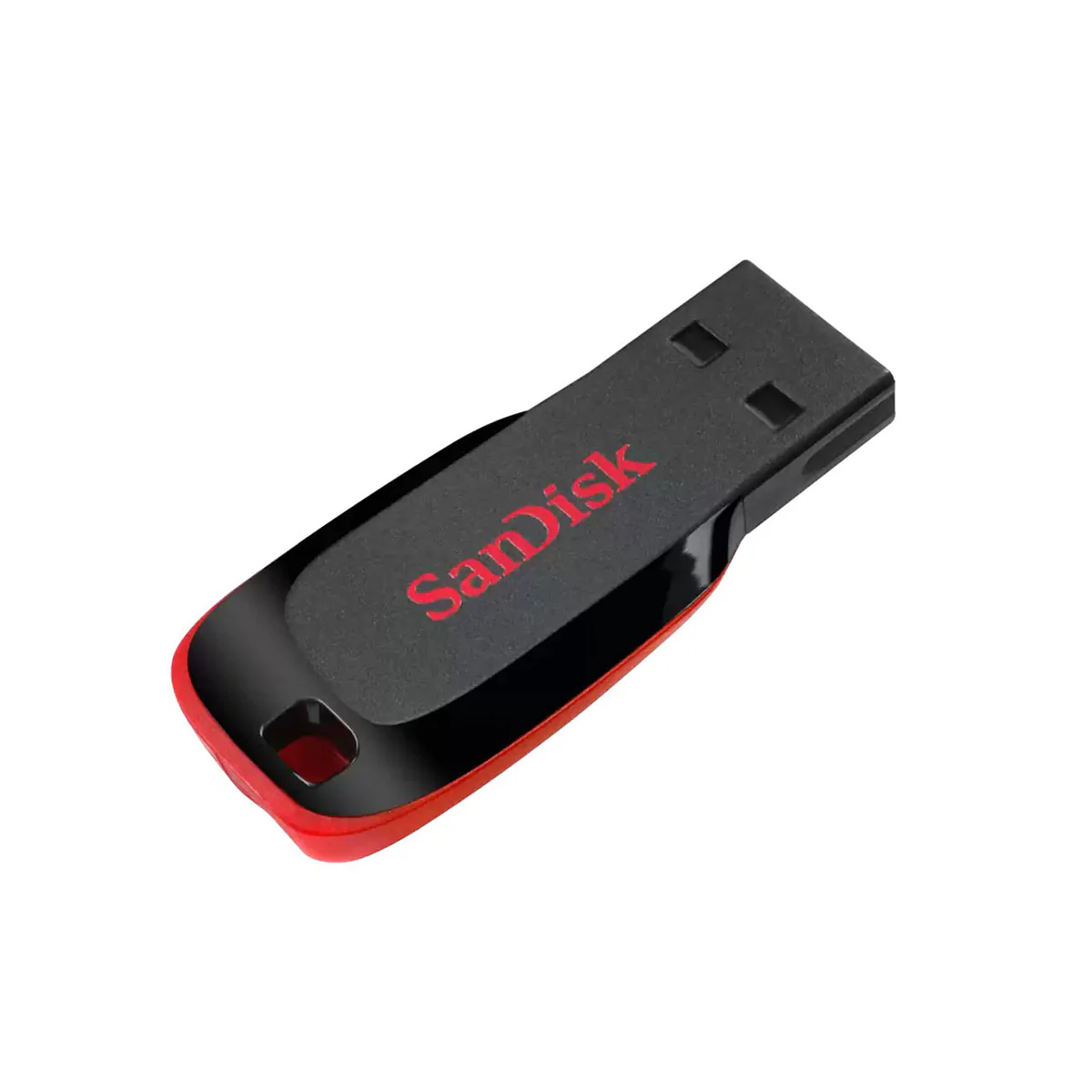 Sandisk Cruzer Blade USB Flash Drive 128GB (Red/Black) - Image 2