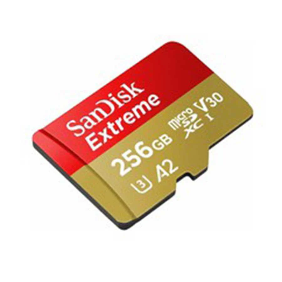 Sandisk Extreme 256GB 190MB/S UHS-1 MICROSDXC Card For Mobile Gaming (SDSQXAV-256G-GN6MN) - Image 2