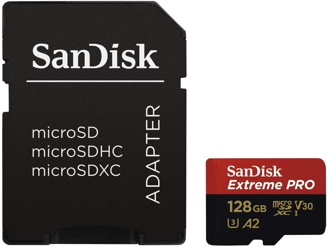 Sandisk Extreme Pro 128GB 170MB/S MicroSDXC UHS-1 Card With Adapter (SDSQXCY-128G-GN6MA) - Image 2