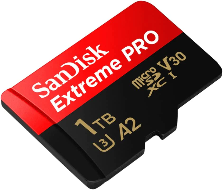 Sandisk Extreme Pro 1TB 200MB/S MICROSDXC UHS-1 Card With Adapter (SDSQXCD-1T00-GN6MA) - Image 2