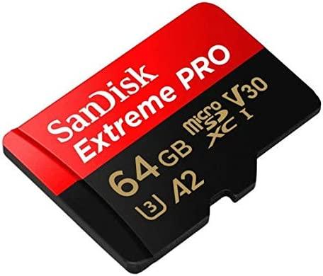 SANDISK Extreme Pro 64GB 200MB/S MICROSDXC UHS-1 Card With Adapter (SDSQXCU-064G-GN6MA) - Image 3