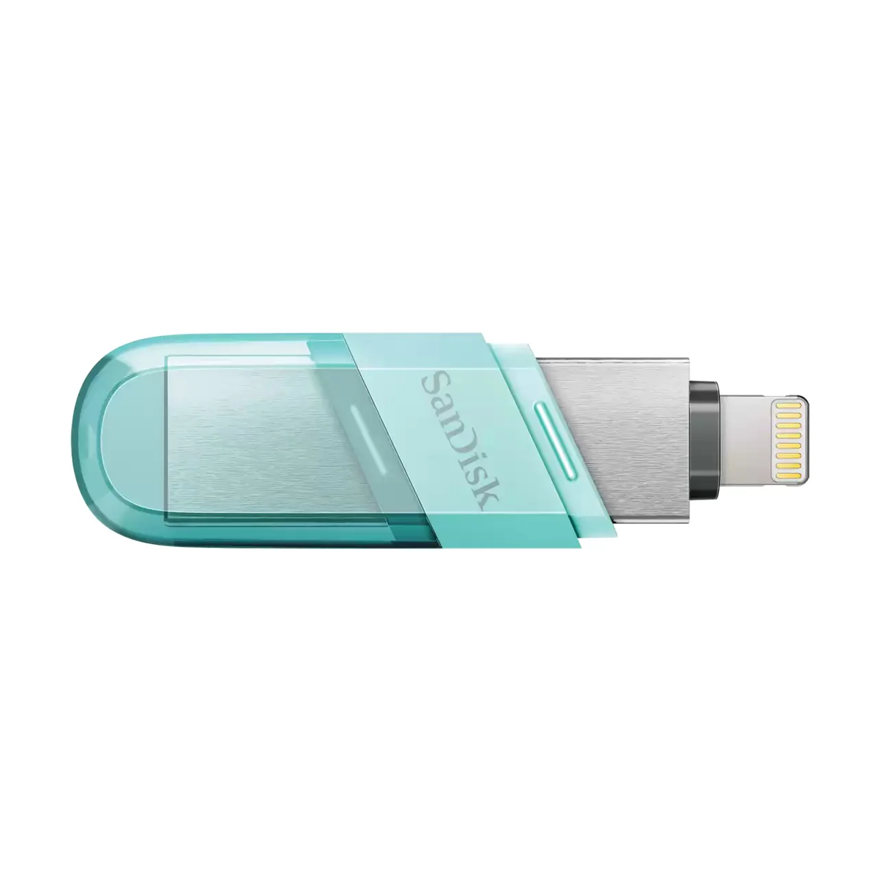 Sandisk IXPAND Flip 64GB 2-IN-1 Flash Drive With Lightning & USB-A Connectors For Iphone & Ipad (Mint Green) (SDIX90N-064G-GN6NK) - Image 3