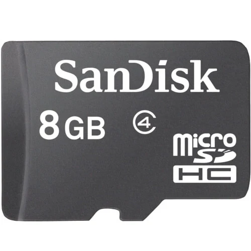 SANDISK MICRO SDHC 8GB (FOR MOBILE PHONES)