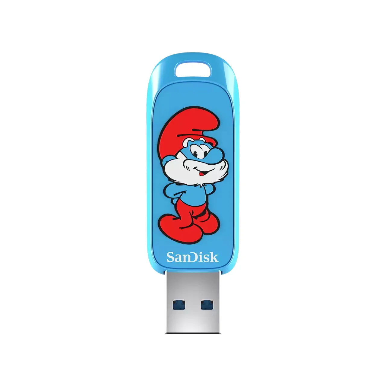 Sandisk Smurfs 128GB USB 3.2 Gen 1 Type-A 130MB/s Read USB Flash Drive (Papa Smurf Ed.)