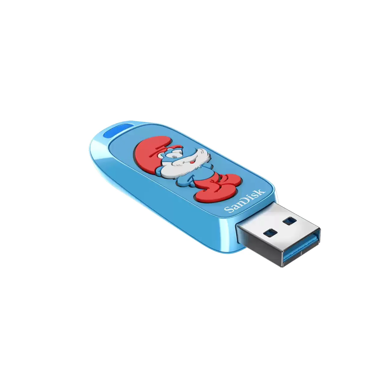 Sandisk Smurfs 128GB USB 3.2 Gen 1 Type-A 130MB/s Read USB Flash Drive (Papa Smurf Ed.) - Image 2