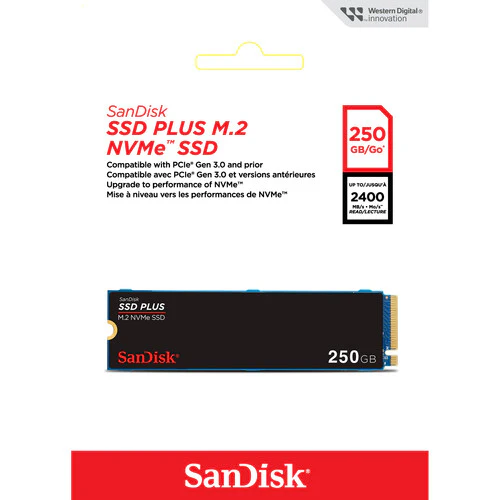 Sandisk SSD Plus M.2 NVME PCIE GEN 3.0 Internal SSD (250GB, 500GB, 1TB) - Image 19