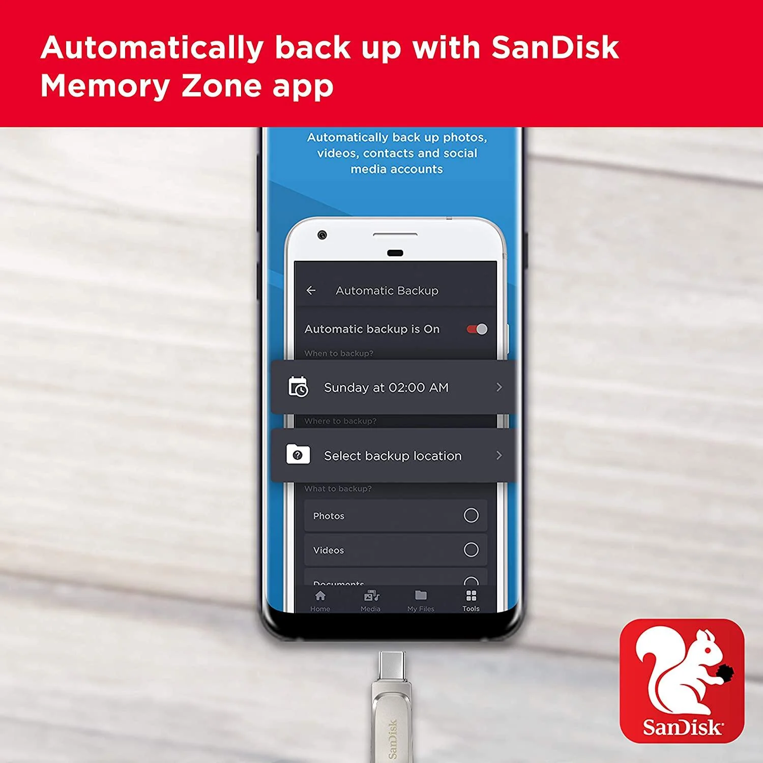 Sandisk Ultra Dual Drive Luxe 256GB USB 3.1 Type-C OTG Flash Drive (SDDDC4-256G-G46) - Image 4