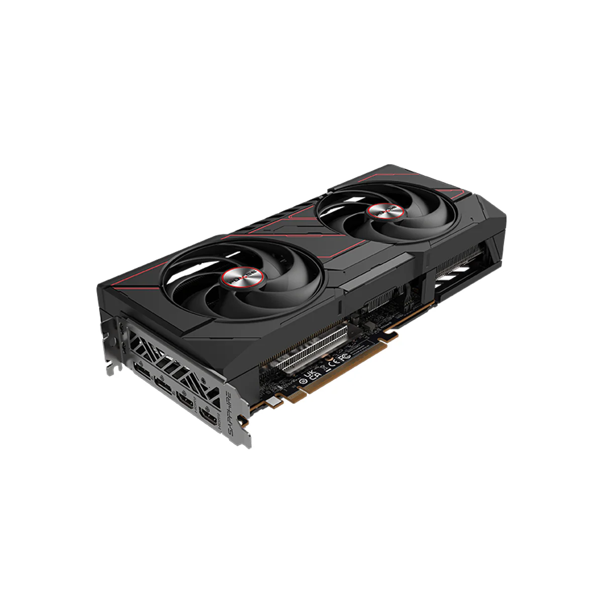 Sapphire Pulse AMD Radeon RX 9070 GRE Gaming OC 12GB Dual HDMI / Dual DP GDDR6 Graphics Card - Image 3