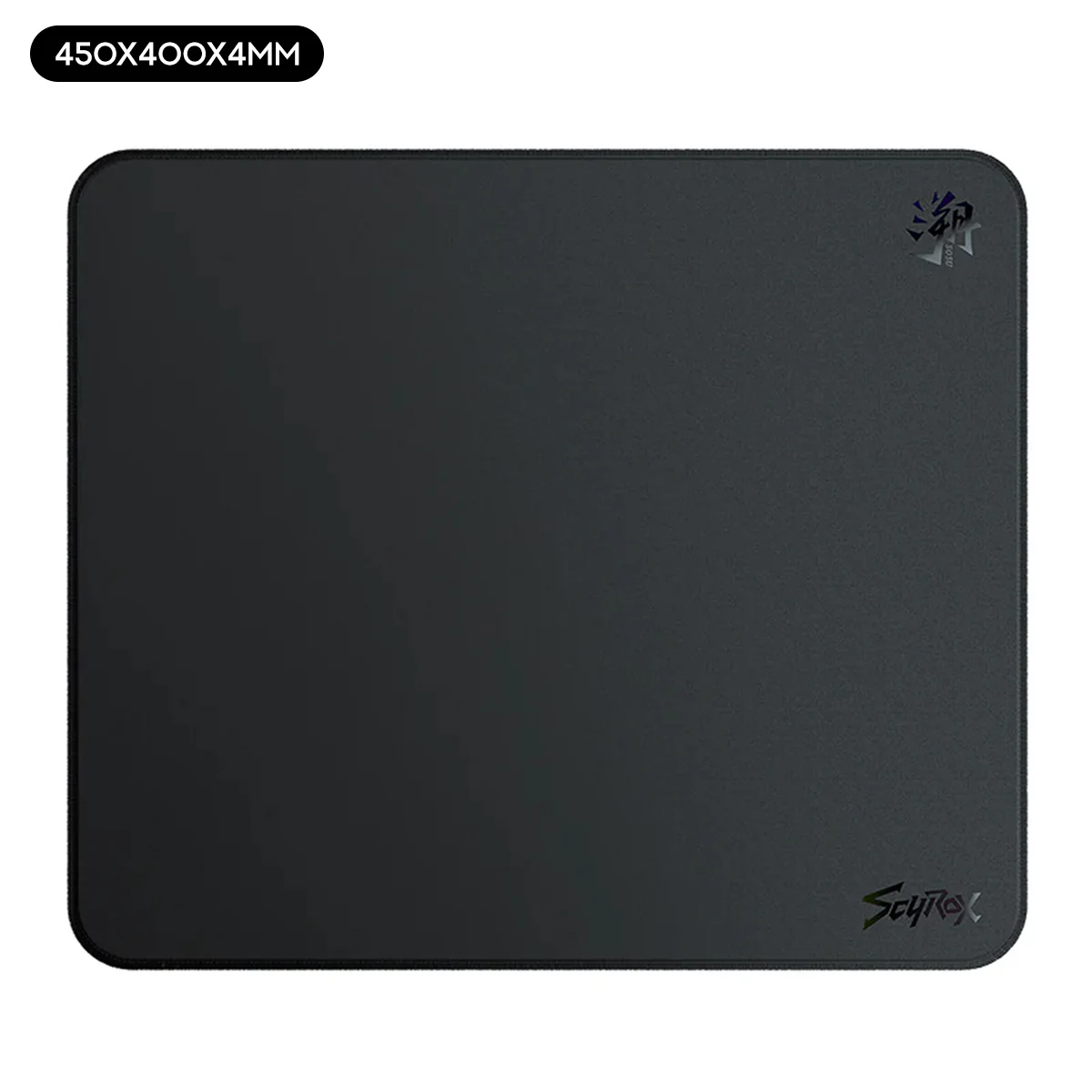 Scyrox Sosu Gaming Mouse Pad (Black) (490mmx420mmx4mm, 450mmx400mmx4mm) - Image 7