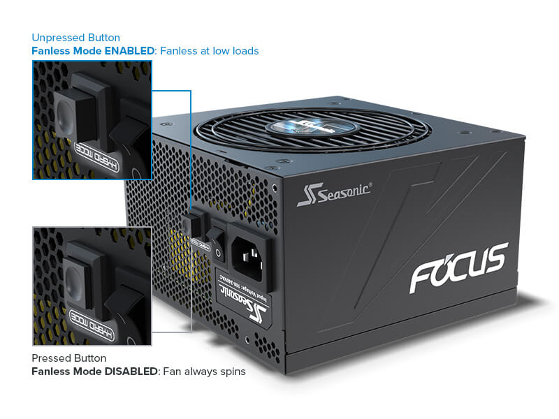 Seasonic Focus GX-1000 1000W 80+ Gold Fully Modular Power Supply (SSR-1000FX) - Image 5