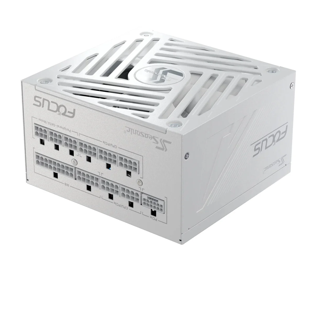 Seasonic Focus GX-1000 ATX 3 1000W 80+ Gold ATX 3.1 & PCIe Gen 5 Fully Modular Power Supply (White) (SRP-FGX102-A5A32SF) - Image 7