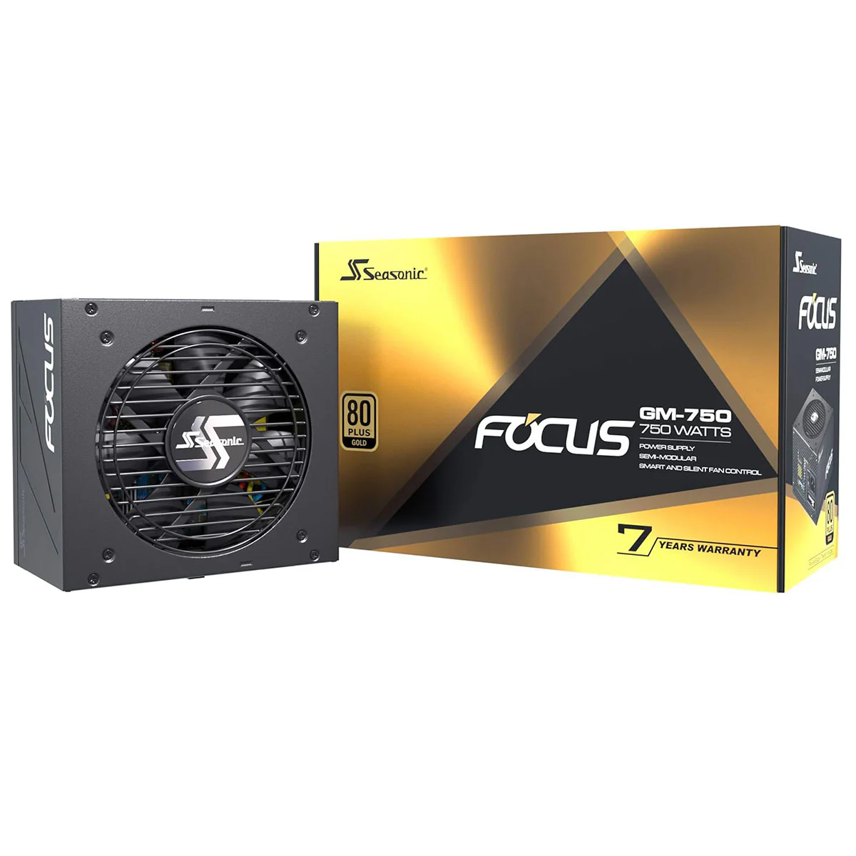 Seasonic Focus GX 80+ Gold Fully Modular Power Supply with Updated Cable for RTX 4000 Series - Image 2