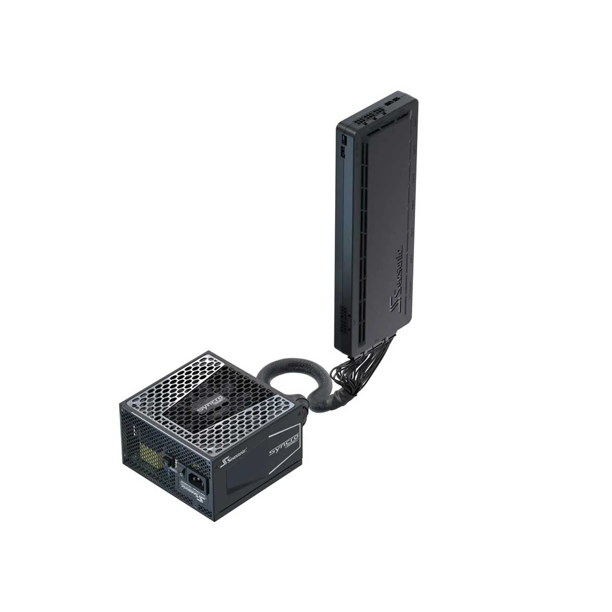 Seasonic Syncro Q704 Aluminum Mid Tower PC Case + DGC-750 750W 80+ Gold Power Supply (SSR-750FA2) - Image 17