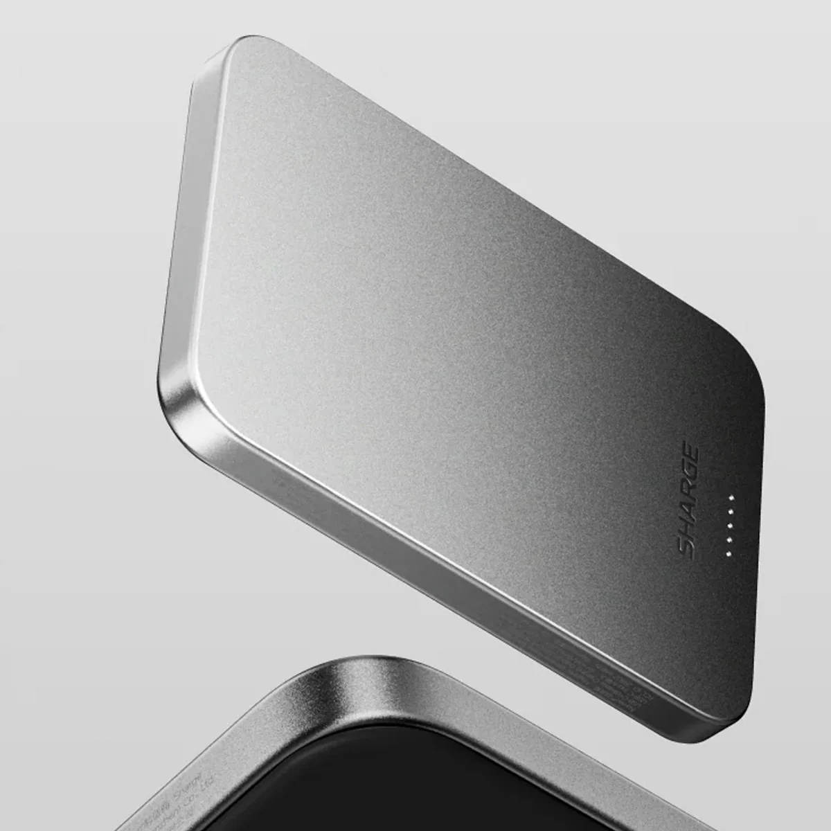 Sharge AeroMag 5K Qi2 Magnetic Ultra-Slim & Lightweight Power Bank w/ Graphene Cooling 5000mAh 15W (Black) (M4) - Image 5