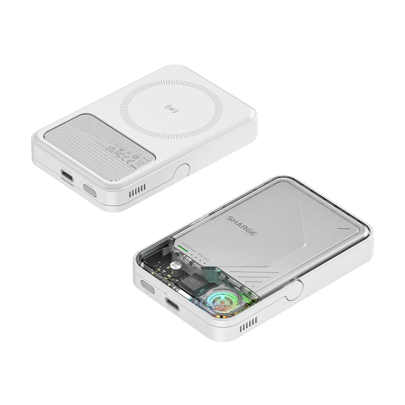 Sharge ICEMAG 2 Power Bank Wireless Charging 10000mAh 30W with Active Cooling (M2) - Image 5