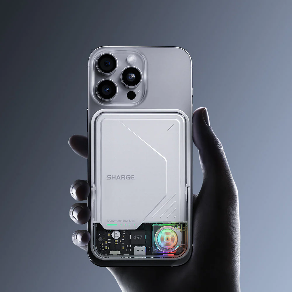 Sharge ICEMAG 2 Power Bank Wireless Charging 10000mAh 30W with Active Cooling (M2) - Image 9