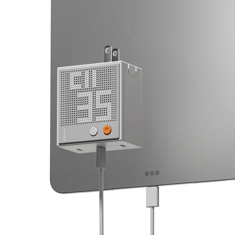 Sharge Pixel 140 Multi-Port Charger 3xUSB-C 140W (White) (S2U) - Image 2
