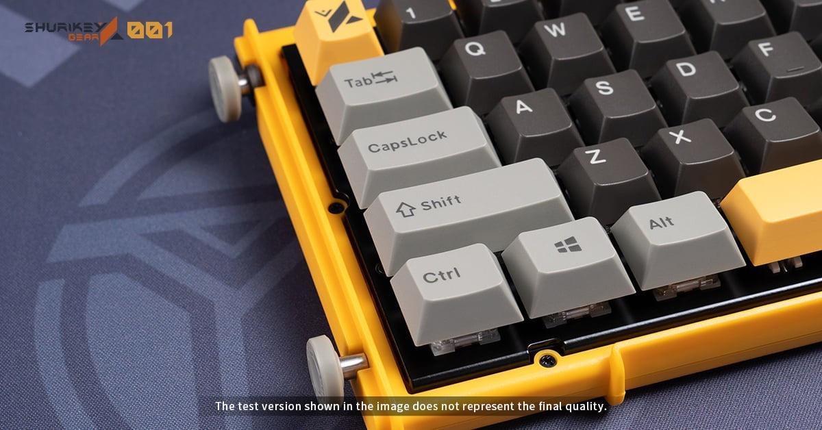 SHURIKEY SKB65 HANZO 001 MECHANICAL KEYBOARD (VARMILO EC ROSE V2) (S01A001B002C1D01E001) - Image 6