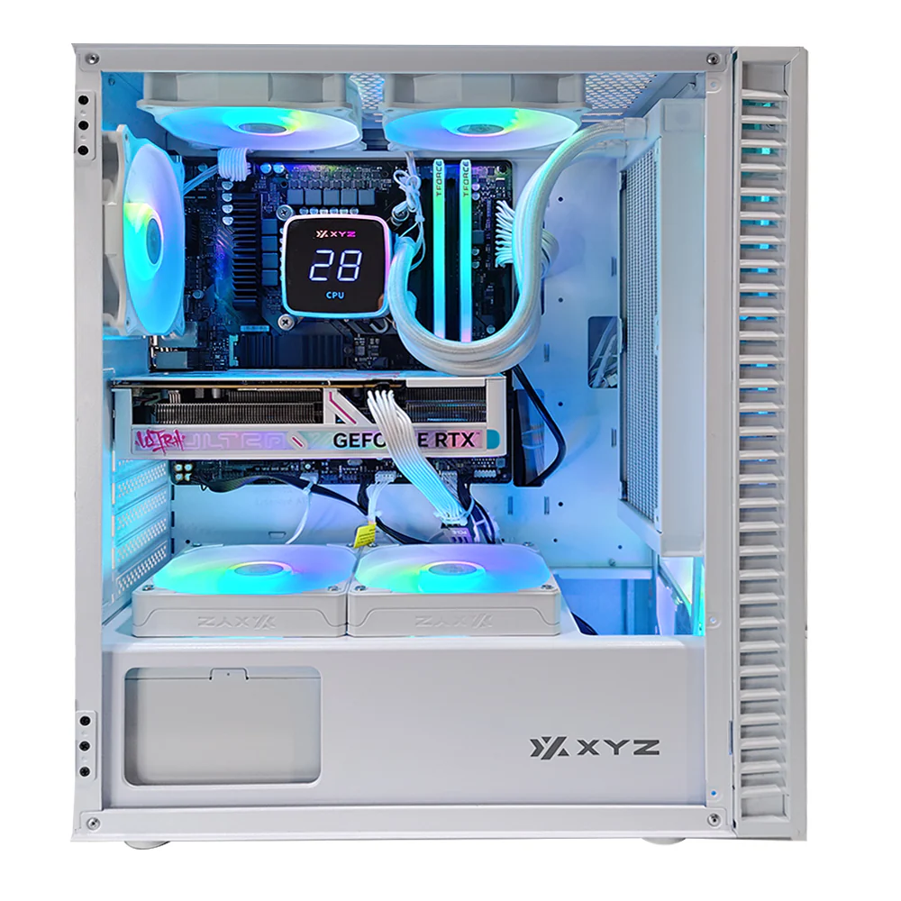 Sigma Airone 100 White Desktop Gaming PC | Intel i5 14400F | 32GB RAM | 1TB SSD | RTX 5060 | Windows 11 Pro - Image 2