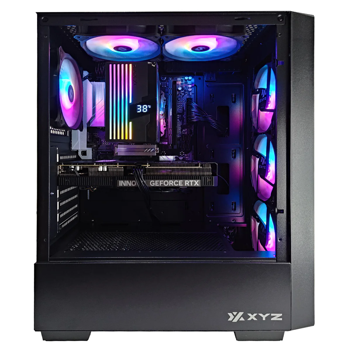 Sigma Airone 100 X Black Desktop Gaming PC | AMD Ryzen 5 7500F | 16GB RAM | 1TB SSD | RTX 5060 Ti | Windows 11 Pro - Image 2