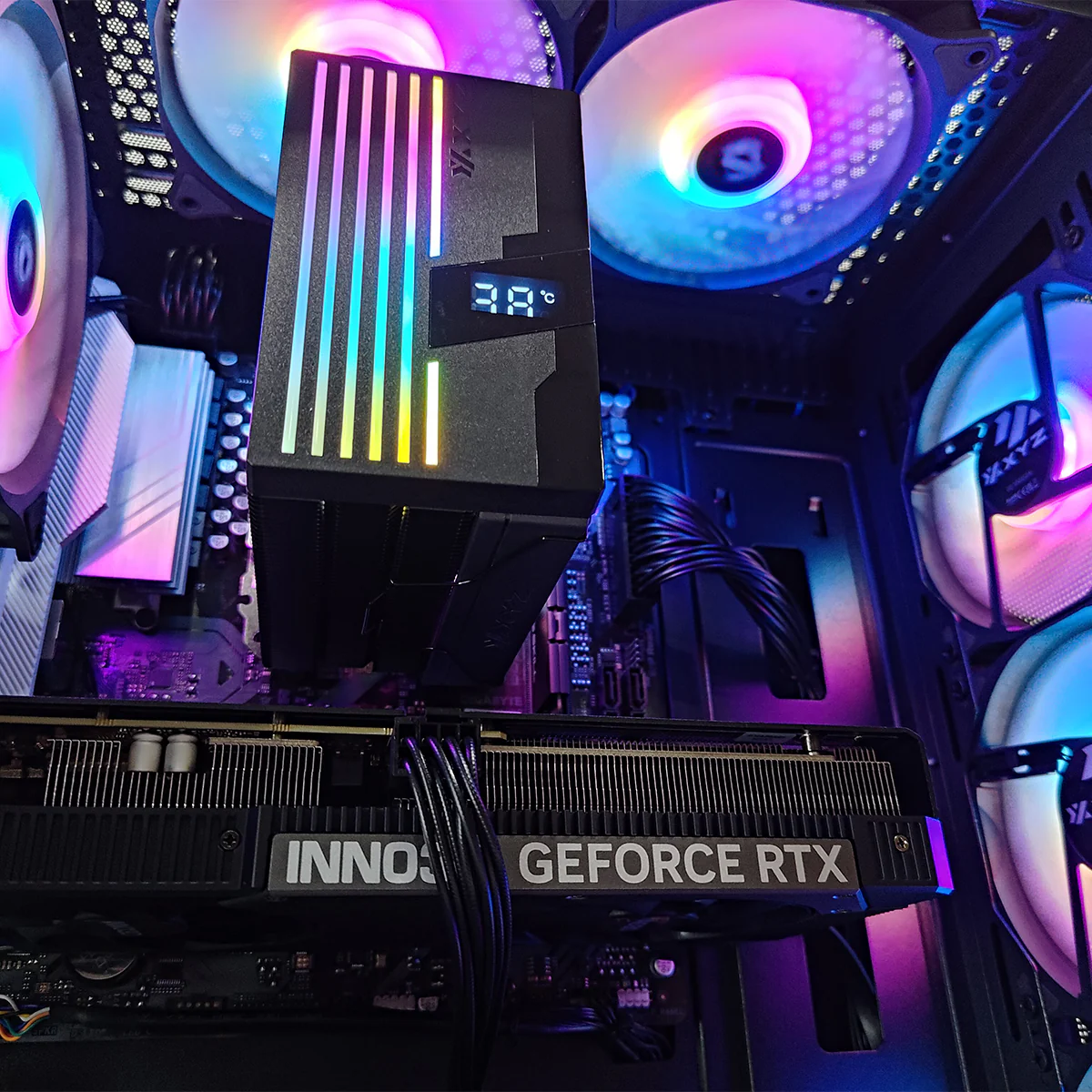 Sigma Airone 100 X Black Desktop Gaming PC | AMD Ryzen 5 7500F | 16GB RAM | 1TB SSD | RTX 5060 Ti | Windows 11 Pro - Image 3