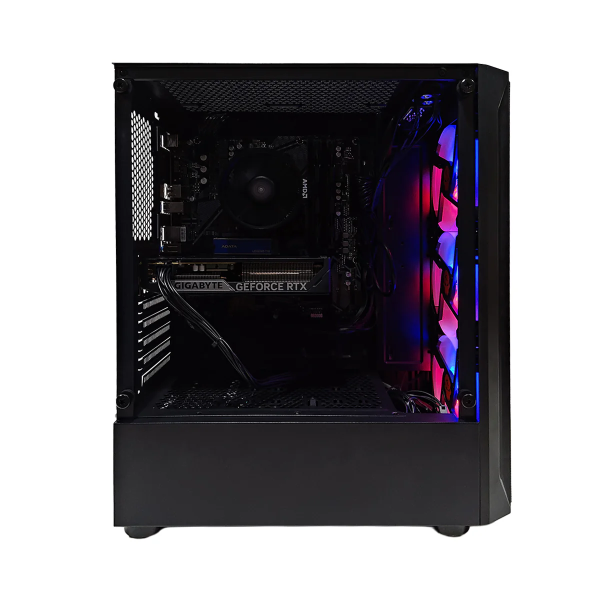 Sigma Aurora Black Desktop Gaming PC | AMD Ryzen 5 5600 | 16GB RAM | 512GB SSD | RTX 5060 | Windows 11 Pro - Image 2