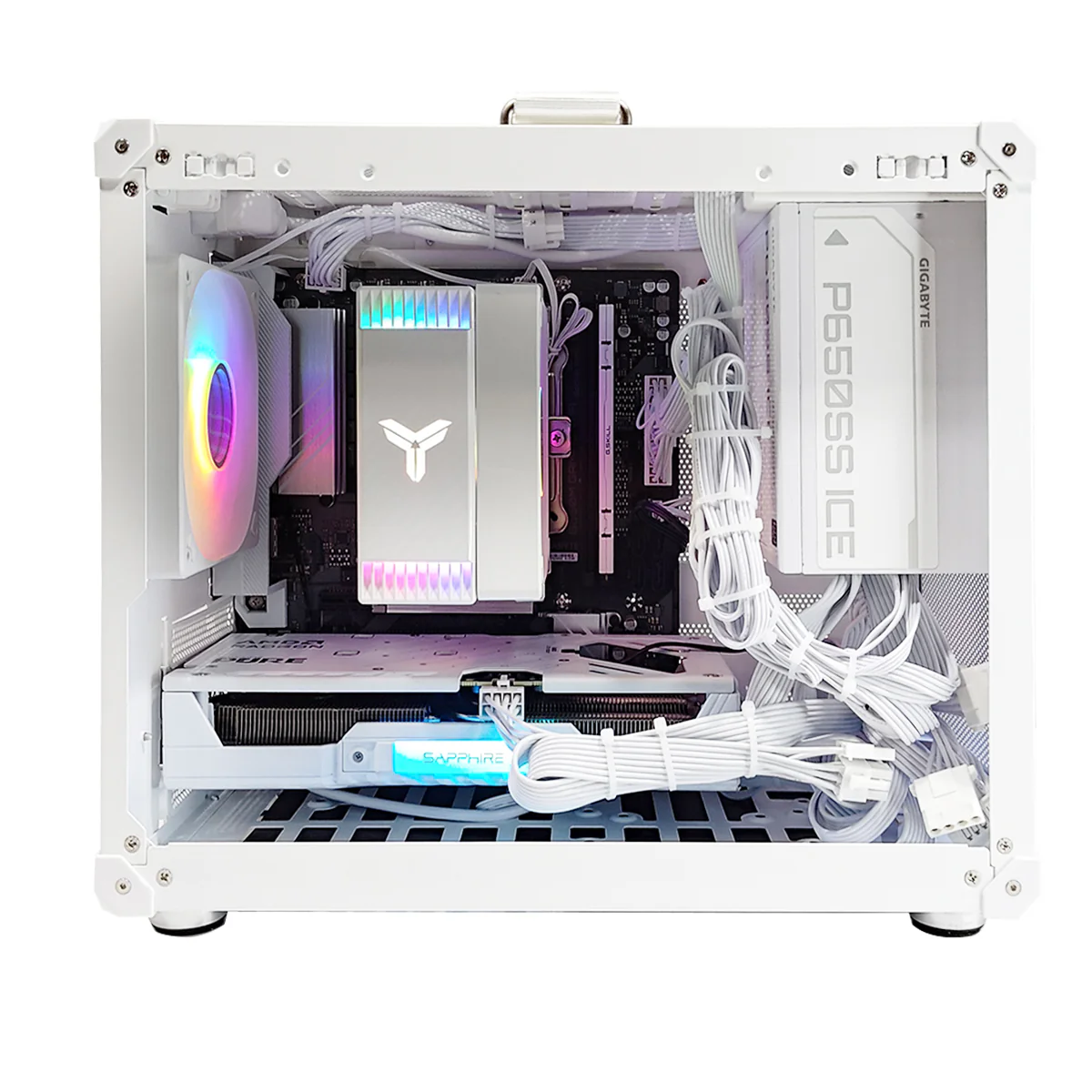 Sigma C6 Max White Desktop Gaming PC | AMD Ryzen 5 8400F | 16GB RAM | 1TB SSD | RX 9060 XT | Windows 11 Pro - Image 2