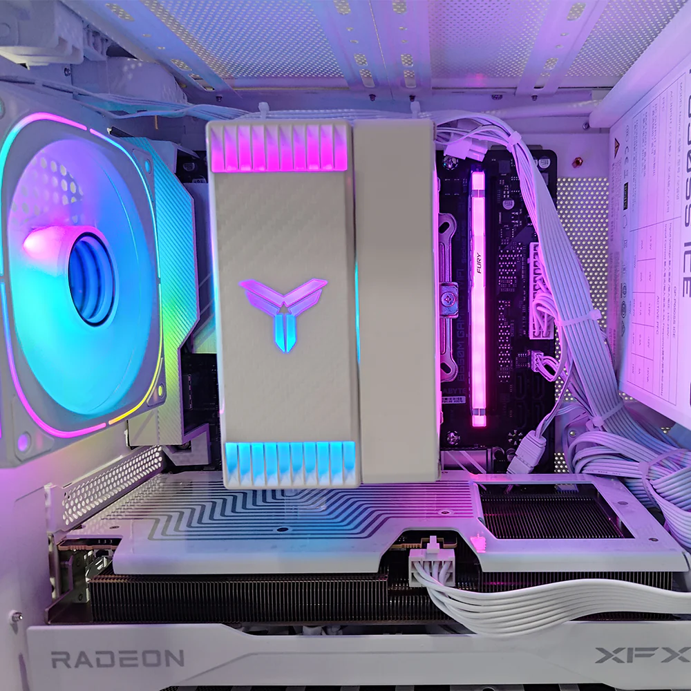 Sigma C6 Max White Desktop Gaming PC | Ryzen 5 7500F | 32GB RAM | 1TB SSD | RX 9060 XT | Windows 11 Pro - Image 12