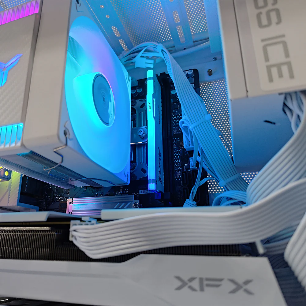 Sigma C6 Max White Desktop Gaming PC | Ryzen 5 7500F | 32GB RAM | 1TB SSD | RX 9060 XT | Windows 11 Pro - Image 13