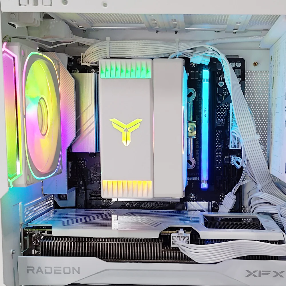 Sigma C6 Max White Desktop Gaming PC | Ryzen 5 7500F | 32GB RAM | 1TB SSD | RX 9060 XT | Windows 11 Pro - Image 5