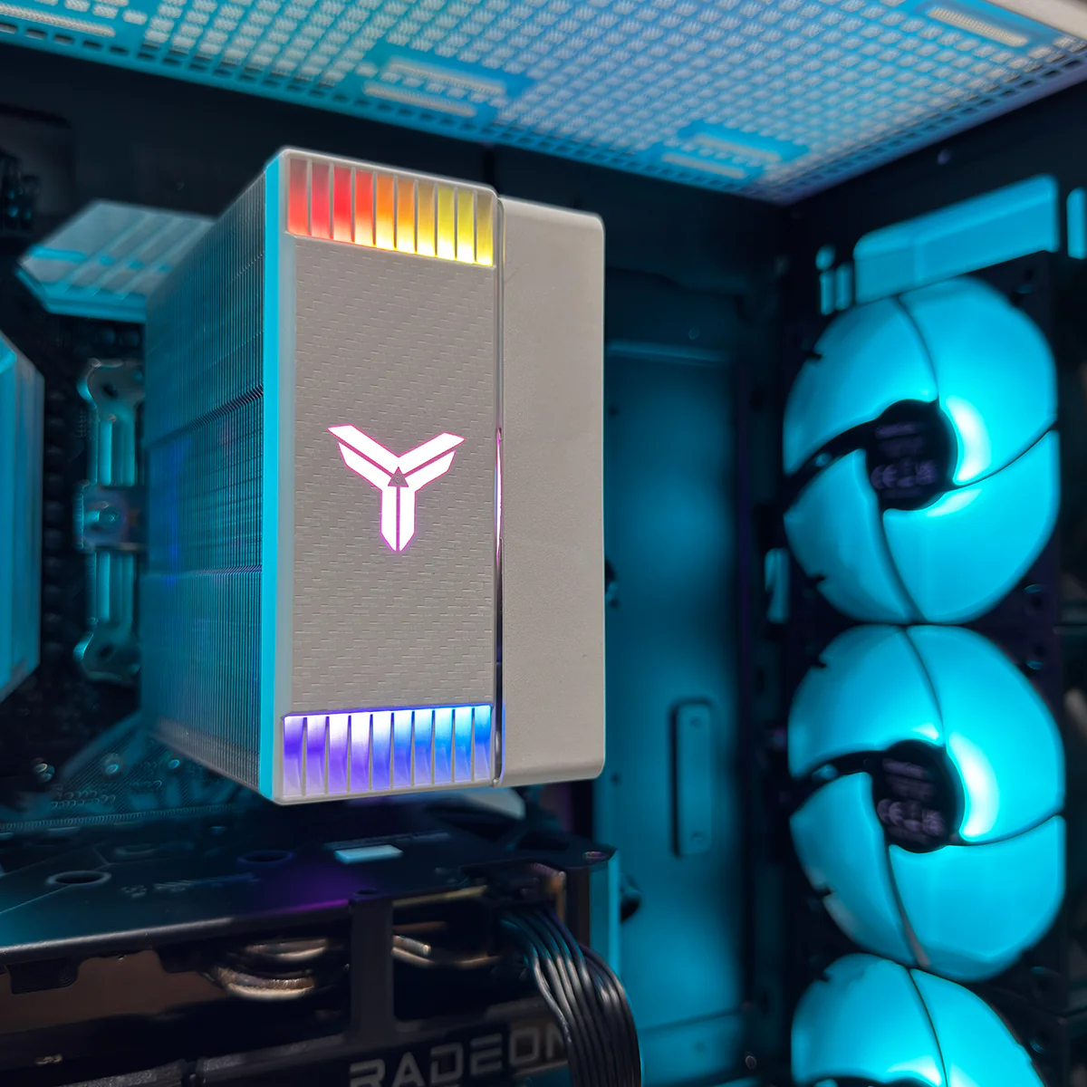 Sigma CC560 V2 White Desktop Gaming PC | AMD Ryzen 5 8400F | 16GB (2x8GB) RAM | 1TB SSD | RX 9060 XT (8GB) | Windows 11 Pro - Image 4