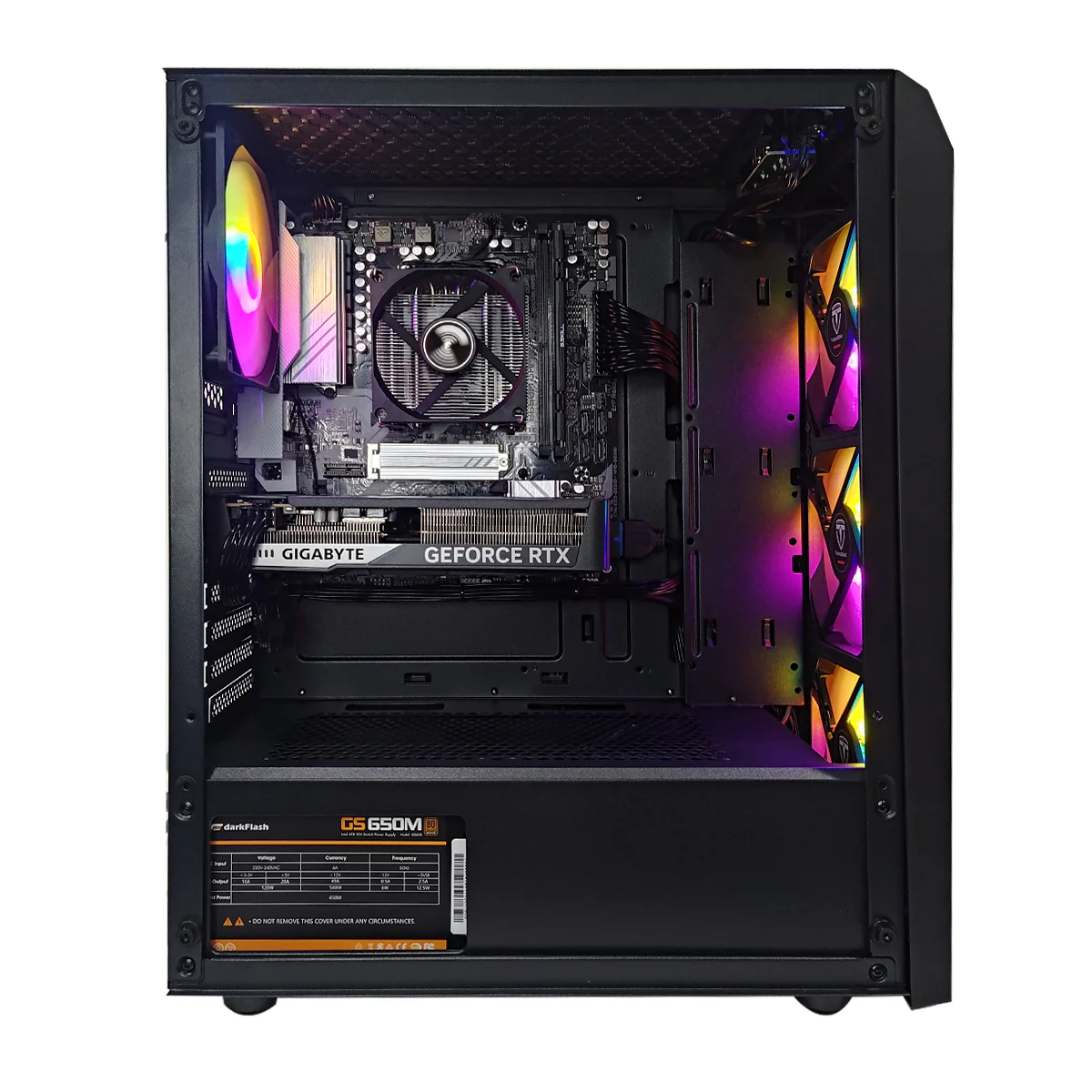 Sigma Cronus Black Desktop Gaming PC | AMD Ryzen 5 7400 | 16GB RAM | 1TB SSD | RTX 5060 | Windows 11 Pro - Image 2